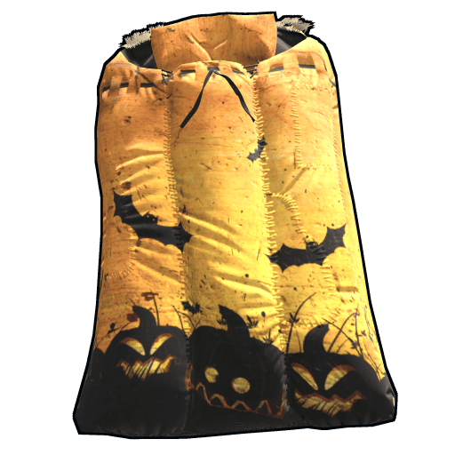 horror sleeping bag rust