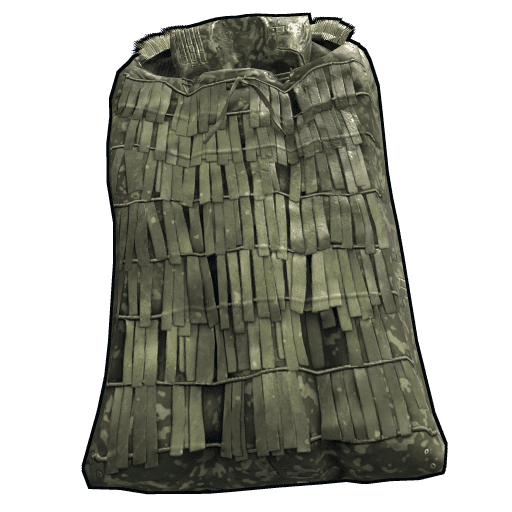 forest camo sleeping bag rust
