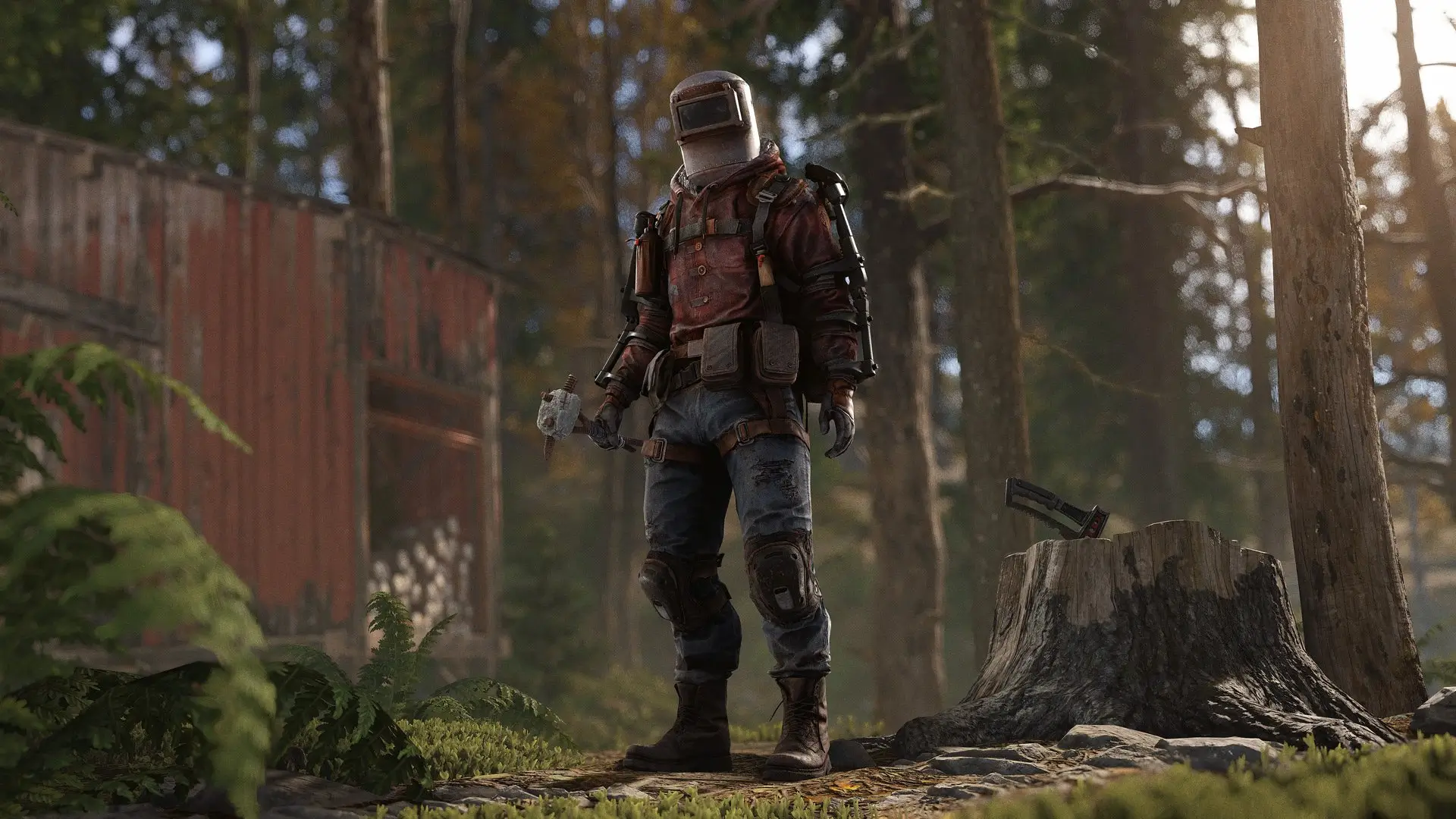lumberjack suit