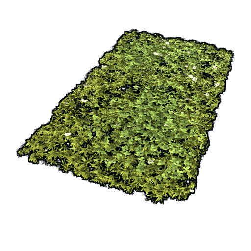 Grass rug rust