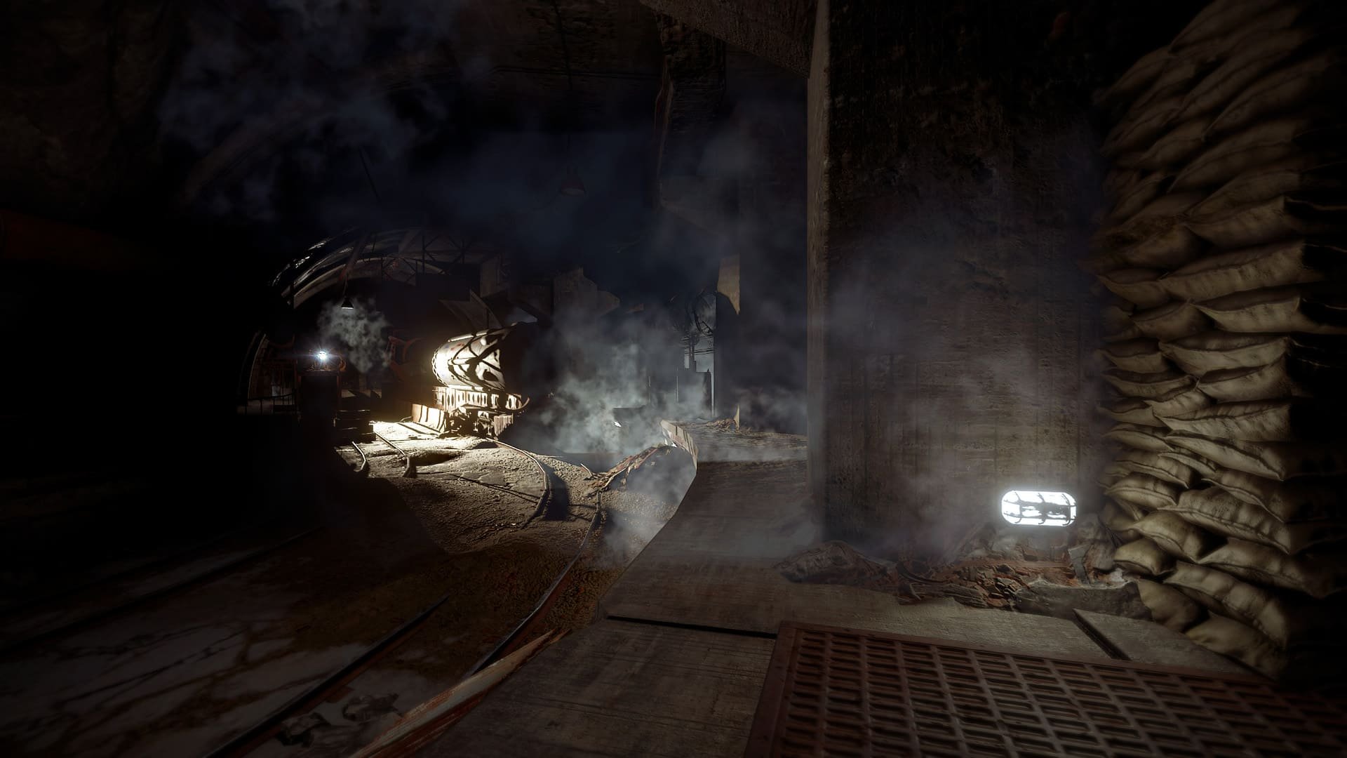 military tunnels rust