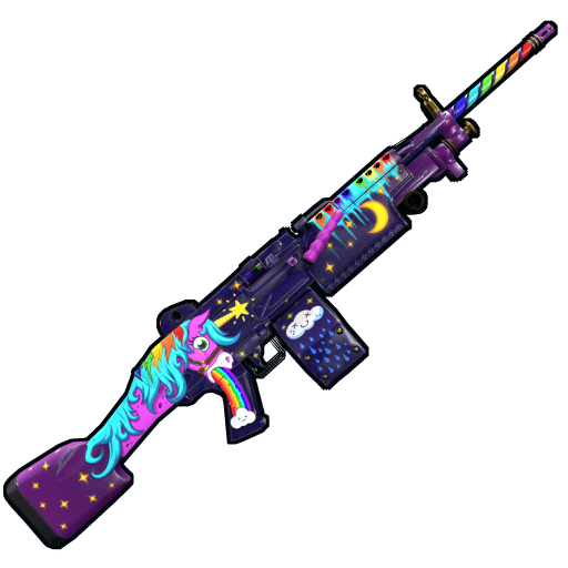 Rainbow Pony M249 rust