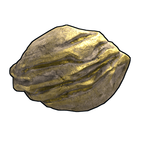gold rock rust
