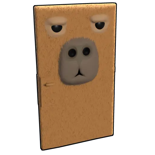 capybara door rust